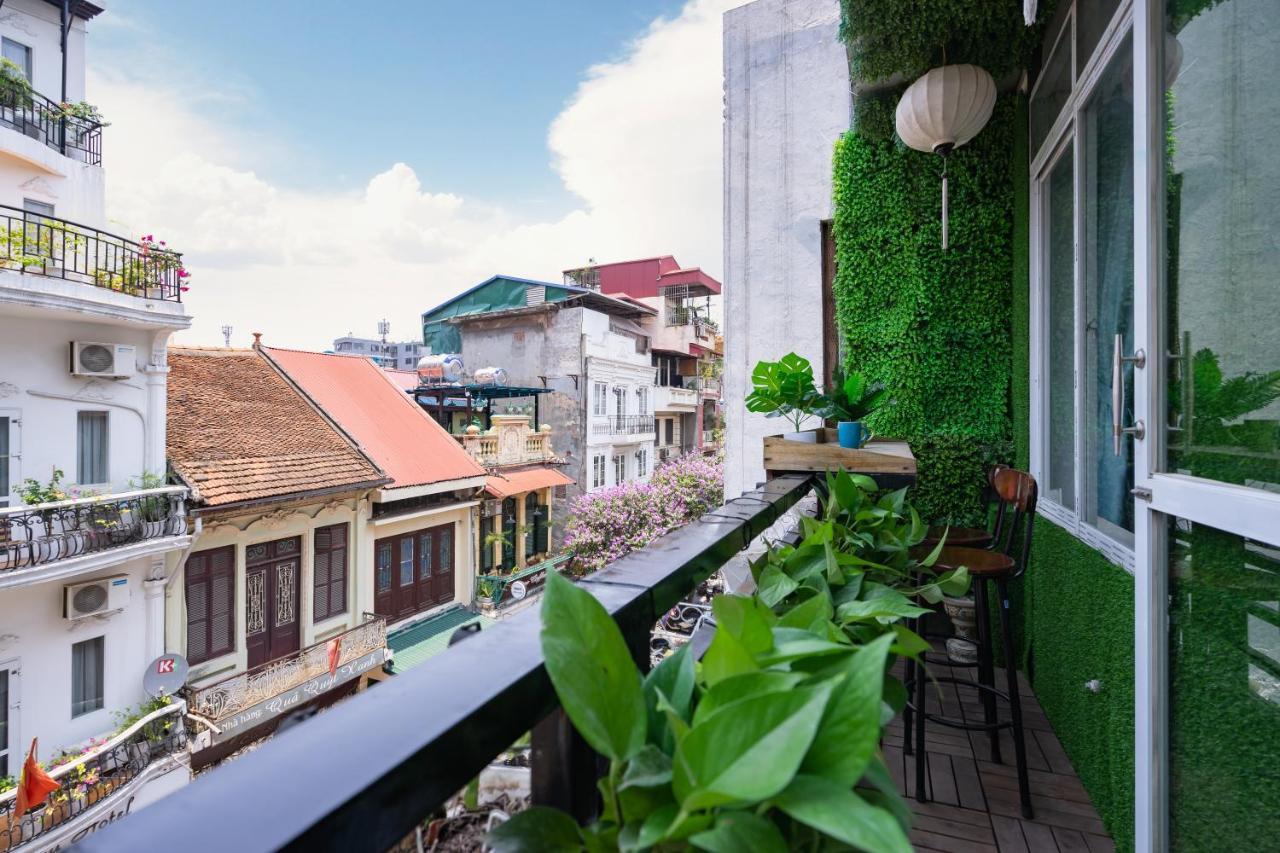 Kemkay Old Quarter Lägenhet Hanoi Exteriör bild