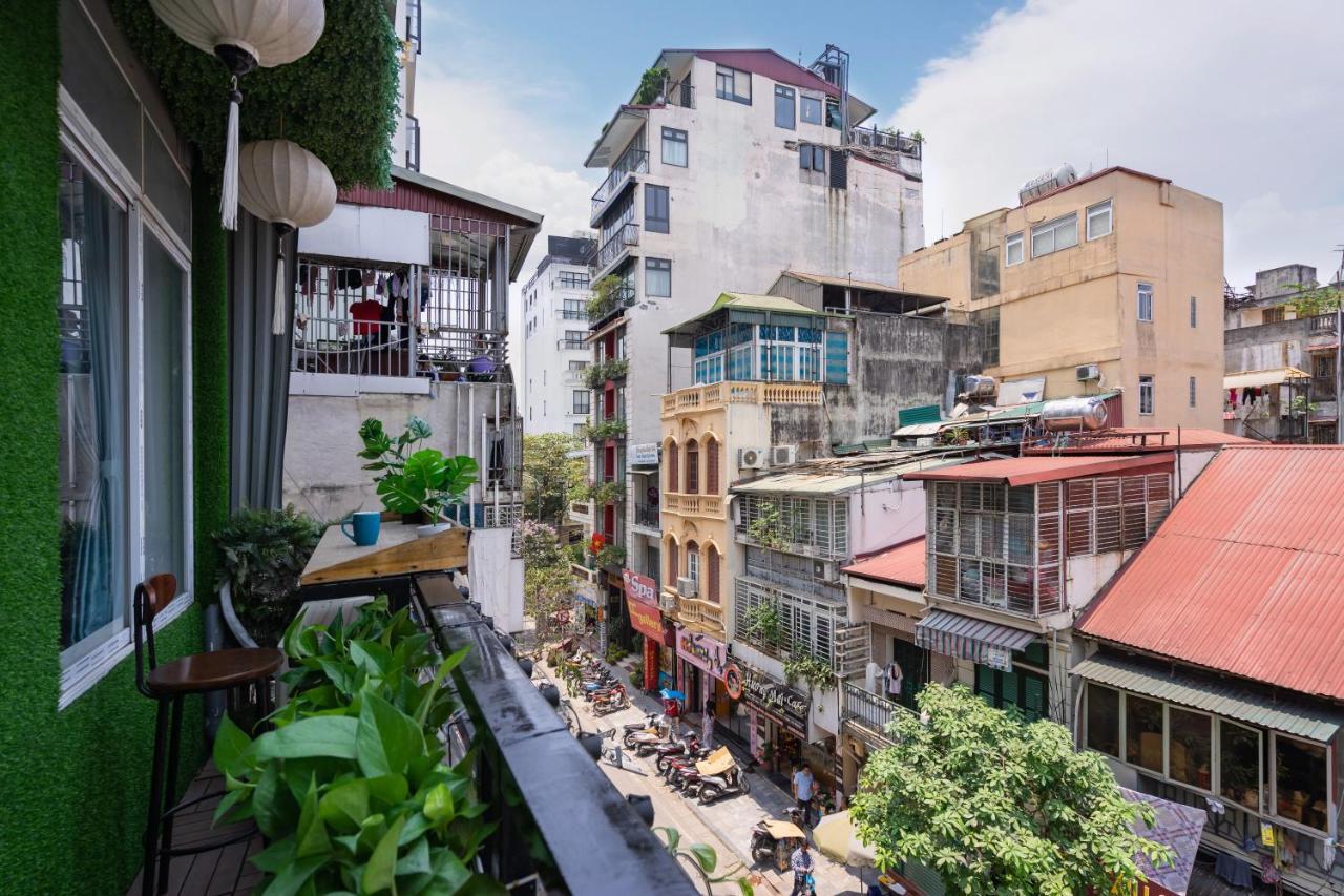 Kemkay Old Quarter Lägenhet Hanoi Exteriör bild